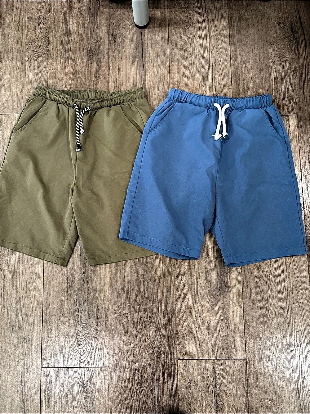 SHEIN Boys Shorts 2-Pack in Blue & Green Size 10Y